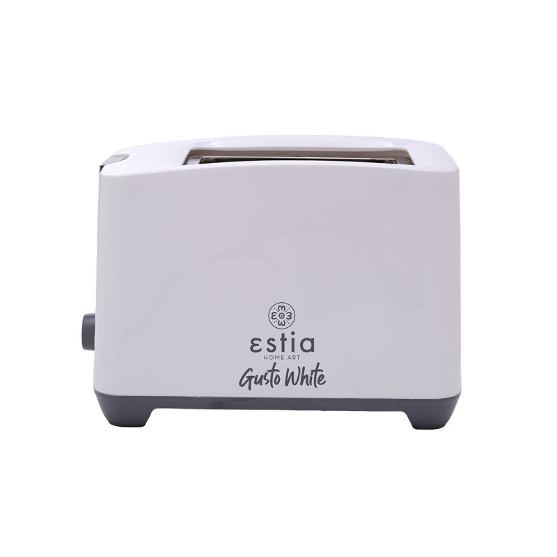 Estia 06-13820 Φρυγανιέρα 2 Θέσεων με 7 επίπεδα ψησίματος 750W Λευκή